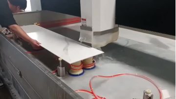 Cnc Automatic Glass Machining Processing Center