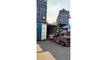 Shipped cling films and kitchen disposables to Africa