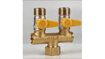 Precision Brass Three-Way Angle Valve