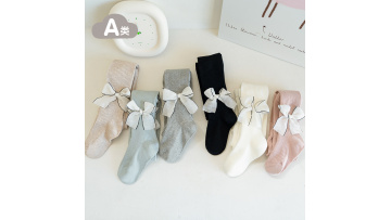 White bowtie pantyhose