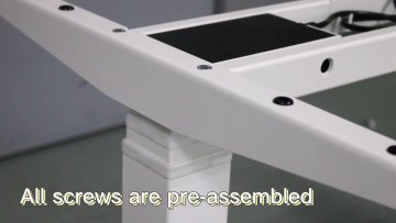 2022 New Office Height Adjustable Stand Up Metal Table Leg Frame Motorized Sit Standing Desk Steel Frame1