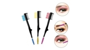 FEIYAN Double Sided Mini Eyebrow Brush & Mascara Separator1