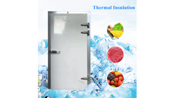 Hinged cold room swing door