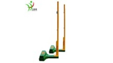 Professional Manufacturer of Competition Movable Badminton Post Badminton Net Pole Size Badminton Pole1