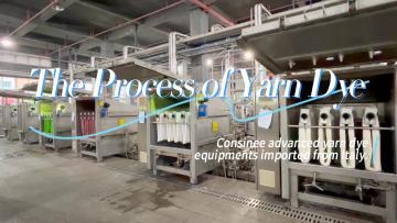 The process of  cashmere yarn dye