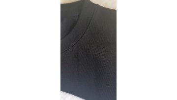 AG280g heavy-weight off-shoulder cotton round neck t-shirt solid color retro fashion men's printed short sleeves t-shirt1
