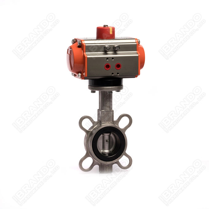 Sanitary Stainless Steel Tri Clamp Ball Valve With Pneumatic Actuator 12