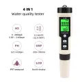 Yieryi 4 in 1 YY-400 PH/ORP/H2&TEM meter digital hydrogen ion concentration tester for aquarium, swimming pool, drinking water