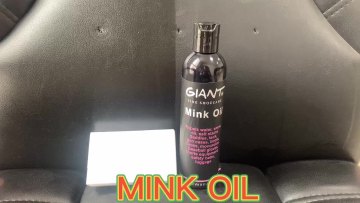 Premium Liquid Mink Oil for oil and wax leather1
