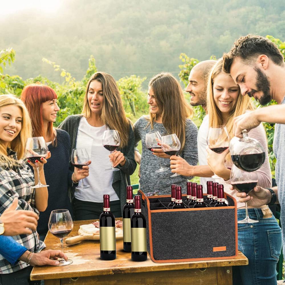 wine shopping bag