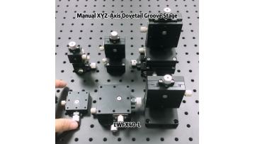 Manual XYZ-Axis Stage Dovetail