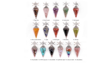 Hexagonal Cone Pendant Pendulum SP1738AS