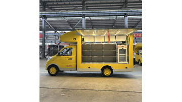 Customized Foton department store sales vehicle with shelves