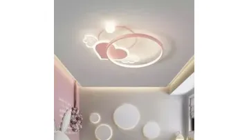 Stylish Pink LED Ceiling Light for Modern Home Decor1