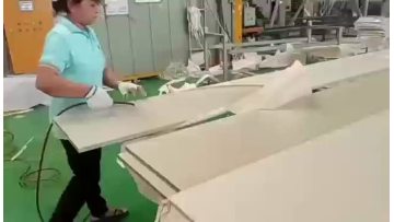 Wood Effect Production Line For Furniture Board