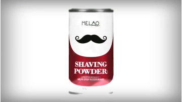 Private Label Custom Fast Delivery Helps Stop Razor Bumps Natural Shaving Beard Powder For Men Organic Shaving Powder1