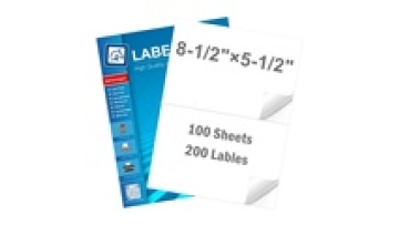 Amazon FBA A4 Labels Sticker 8.5
