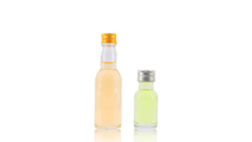 Clear Miniature Mini Spirit Liquor Bottle 20ml with Aluminum Screw Lids1
