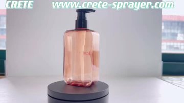 2021-square lotion pump bottle