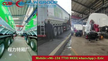 60CBM Feed Bulk Feed Trailer