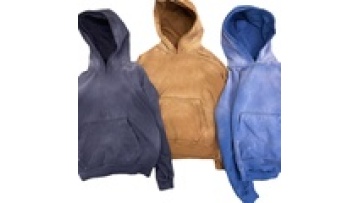 Customization Logo 100% Cotton French Terry Vintage Hoodie Customize High Quality Distressed Mens Acid Washed Hoodies1