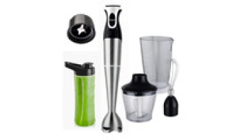 1200w  DC  motor kitchen electric hand stick immersion blender with sport bottle1