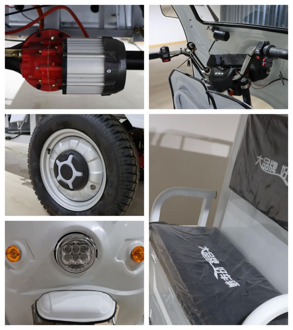 Closed express delivery vehicle