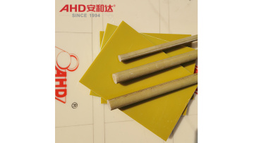 Epoxy glass fiber sheet and rod