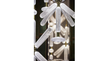 glass chandelier