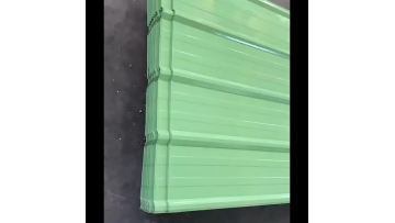 Color coated corrugated steel plate
