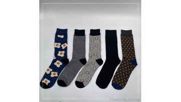 flower men cotton sock 