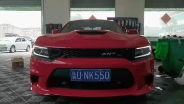 ABS Plastic LED Charger For 2015 - 2020 Dodge Charger LED grille1