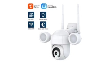 Tuya smart home tuyasmart dual fill light ball machine 3MP security surveillance camera HB6304-B1