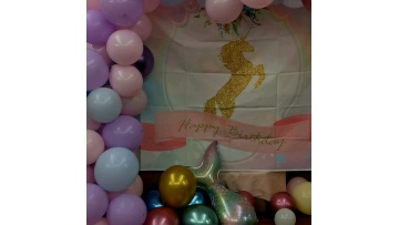 Mermaid theme party birthday Girls Birthday Baby Shower mermaid foil latex balloon arch1
