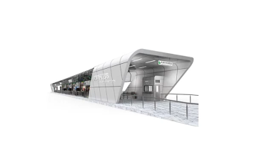 Customized Smart City Furniture Public Facility Intelligent Bus Shelter