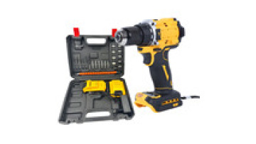 Best-selling Styles Brushless Drill Driver Kit Rechargeable Power Tools Kitimpact Wrench 20V Cordless Brushless Drill1