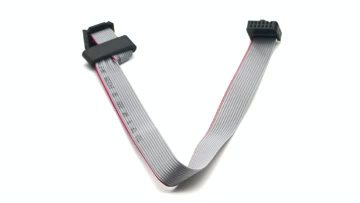 Magnet Ring Winding Flat Cable FC12P(3)*2H Wound Around The Magnet Ring for One Turn Inner Length L=510mm 18mm From FC