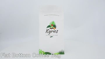 flat bottom coffee bag