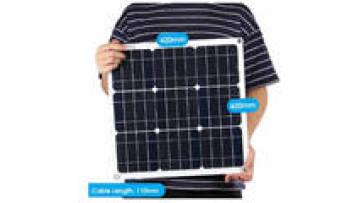 Small size Pv Solar System 12v 30W flexible Solar Panel For Home Roof1
