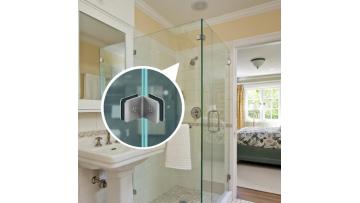 SVA-B024X Solid Brass Glass to Glass Clamp Bathroom Door Accessory