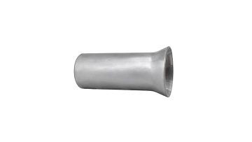 Stainless steel flared pipe