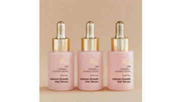 Turmeric & Caffeine Hair Growth Serum with Biotin for Repair and Regrowth1