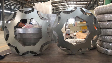 Motor stator lamination core