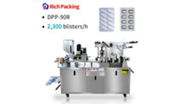 DPP 90 Fully Automatic Capsule Tablet Sheet Blister Packing Machine1