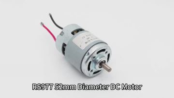 977 Brushed DC Motor Engineered for High Efficiency