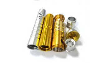 Custom CNC steel turning milling manufacture service for machining lathe metal rod lightsaber shafts parts1