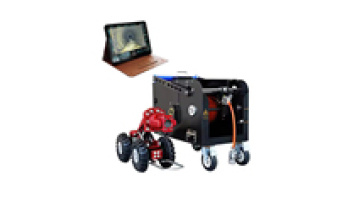 Quick Pass Industrial HD Drainage Pipe Inspection Robot Municipal Pipeline CCTV Crawler Electric Power Source 220V Engineering1