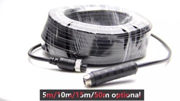 Custom 10M 20M IP68 Waterproof M12 Din 4Pin Aviation Extension Cable For Camera Truck1