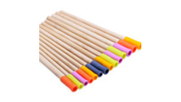 Eco Friendly Collapsible Reusable Silicone Bamboo Drinking Straws1