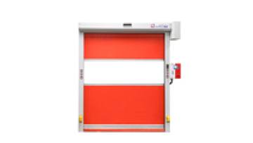 dust proof fashion radar on battery factory fast speed door pvc high speed rolling door plastic roller shutter doors1